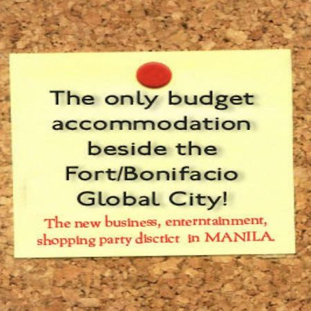 The Fort Budget Hotel- Bonifacio Global City Makati City Exterior foto